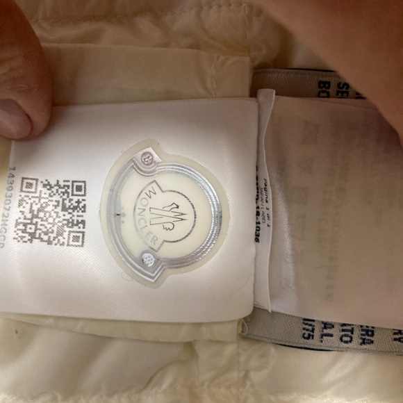 MONCLER Padded Woolen Cardigan Size Small - Picture 6 of 6